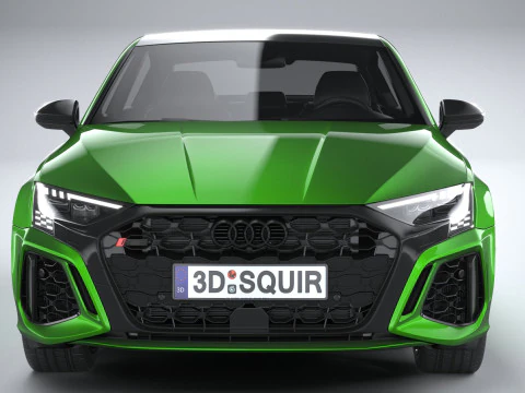 Audi RS3 Sedan 2022 3D Model