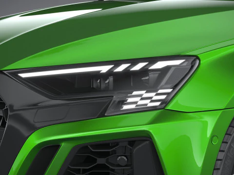 Audi RS3 Sedan 2022 3D Model