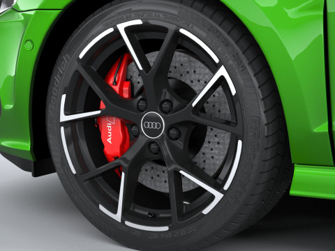 Audi RS3 Sedan 2022 3D 모델