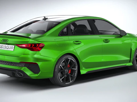 Audi RS3 Sedan 2022 3D Model