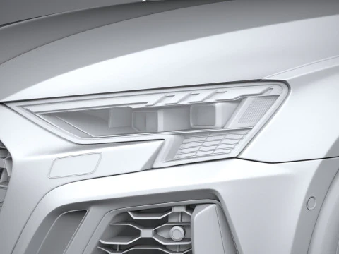 Audi RS3 Sedan 2022 3D Model