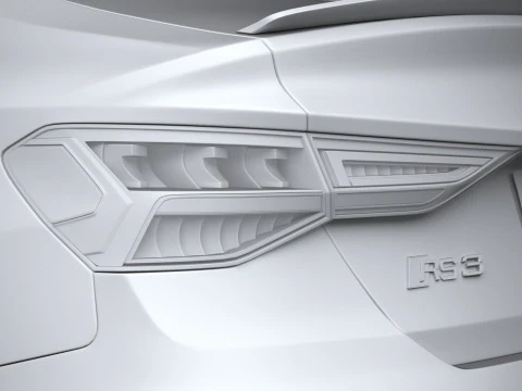 Audi RS3 Sedan 2022 3D Model