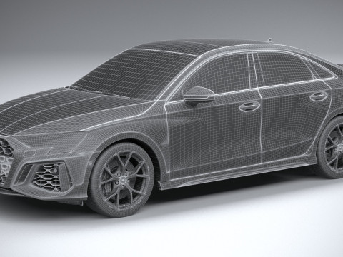 Audi RS3 Sedan 2022 3D 모델