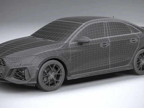 Audi RS3 Sedan 2022 3D Model