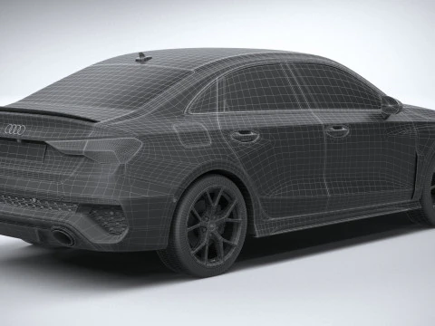 Audi RS3 Sedan 2022 3D Model