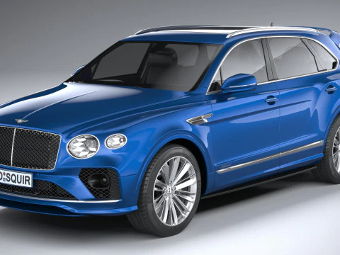 Bentley Bentayga Speed 2021 3D Model