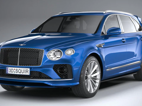 Bentley Bentayga Speed 2021 3D Model