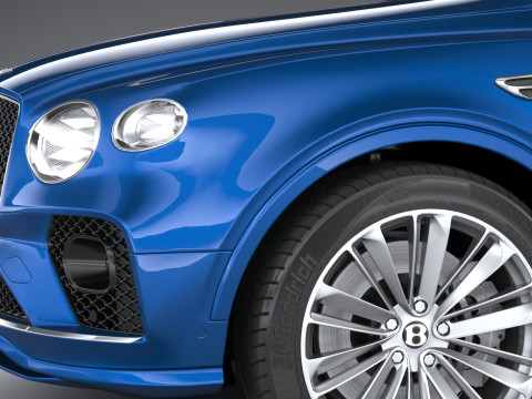 Bentley Bentayga Speed 2021 3D मॉडल