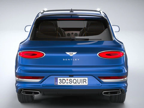 Bentley Bentayga Speed 2021 3D Model