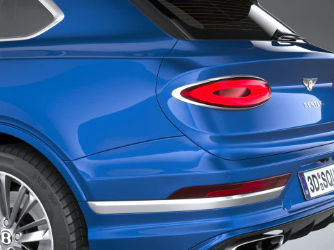 Bentley Bentayga Speed 2021 3D Model