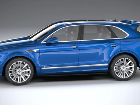 Bentley Bentayga Speed 2021 3D Model
