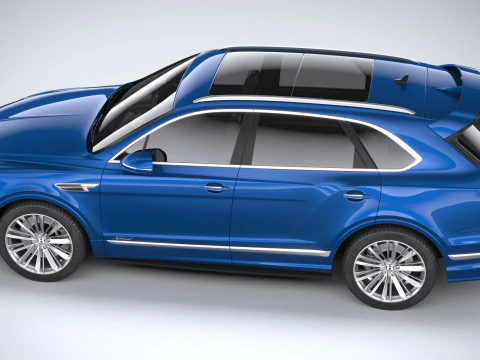 Bentley Bentayga Speed 2021 3D Model