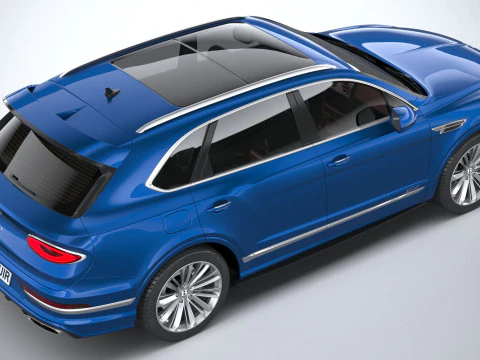 Bentley Bentayga Speed 2021 3D Model