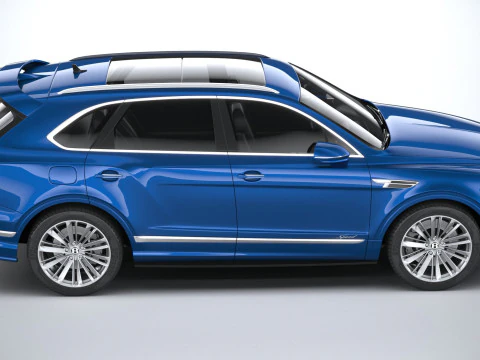 Bentley Bentayga Speed 2021 3D Model