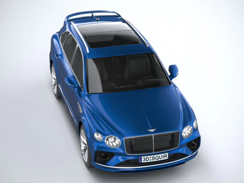 Bentley Bentayga Speed 2021 3D Model