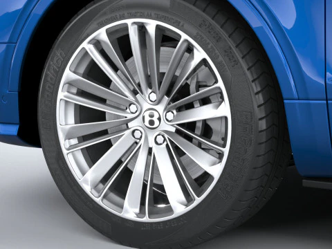Bentley Bentayga Speed 2021 3D Model