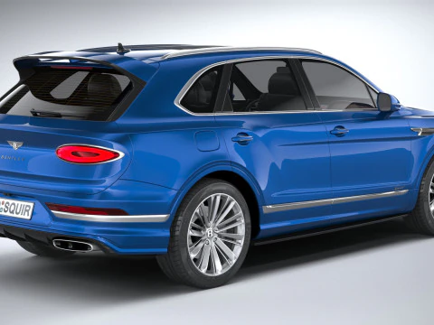 Bentley Bentayga Speed 2021 3D Model