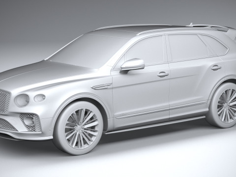 Bentley Bentayga Speed 2021 3D मॉडल