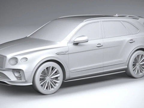 Bentley Bentayga Speed 2021 3D Model