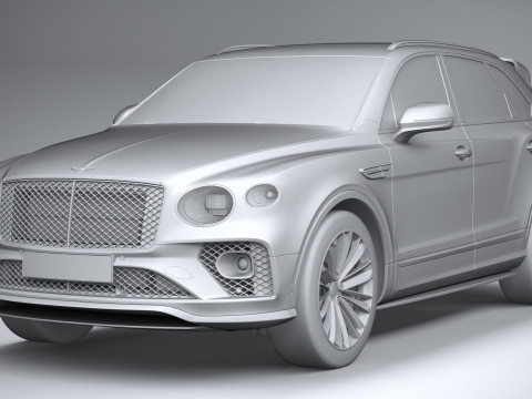Bentley Bentayga Speed 2021 3D मॉडल