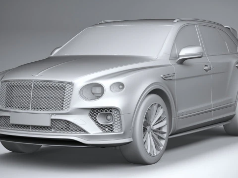 Bentley Bentayga Speed 2021 3D Model