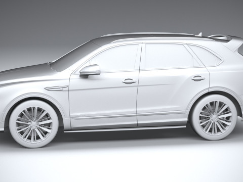 Bentley Bentayga Speed 2021 3D मॉडल