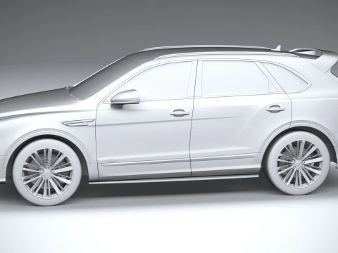 Bentley Bentayga Speed 2021 3D Model