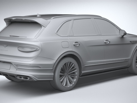 Bentley Bentayga Speed 2021 3D मॉडल