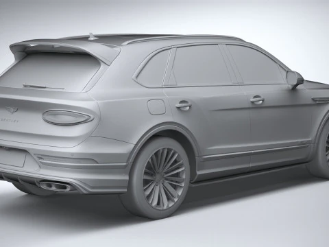 Bentley Bentayga Speed 2021 3D Model
