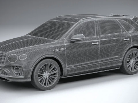 Bentley Bentayga Speed 2021 3D Model