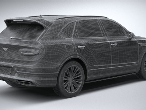 Bentley Bentayga Speed 2021 3D मॉडल