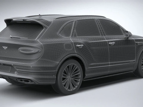 Bentley Bentayga Speed 2021 3D Model