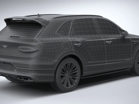Bentley Bentayga Speed 2021 3D Model