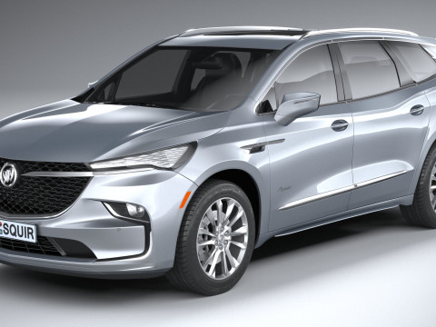 Buick Enclave 2022 3D Model