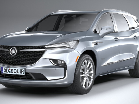 Buick Enclave 2022 3D Model