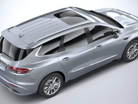 Buick Enclave 2022 3D Model