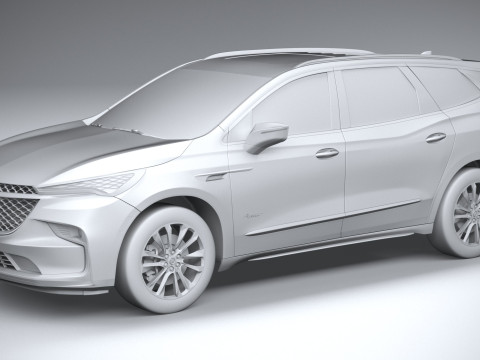 Buick Enclave 2022 3D Model