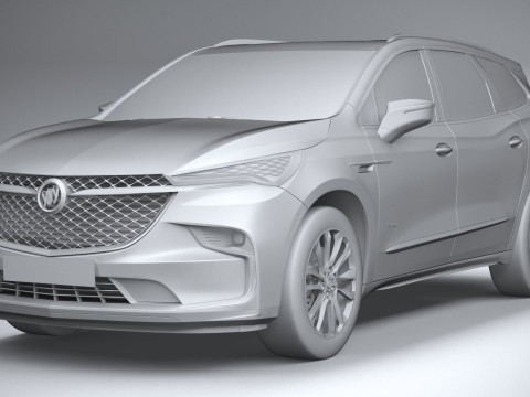 Buick Enclave 2022 3D Model