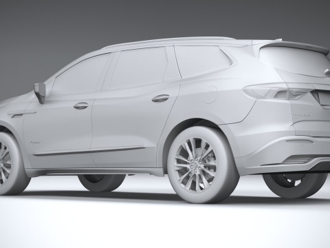 Buick Enclave 2022 3D Model