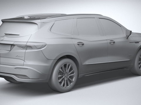 Buick Enclave 2022 3D Model