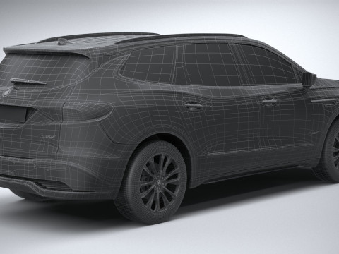 Buick Enclave 2022 3D Model