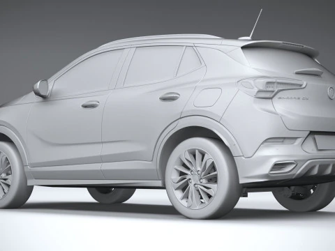 Buick Encore GX 2020 3D Model