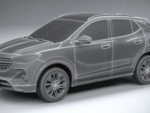 Buick Encore GX 2020 3D Model