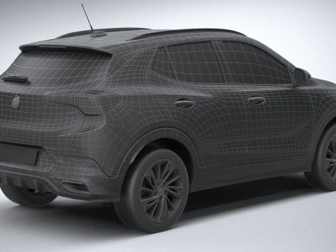 Buick Encore GX 2020 3D Model