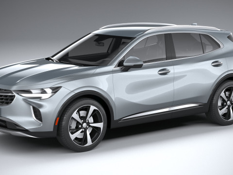 Buick Envision 2021 3D Model