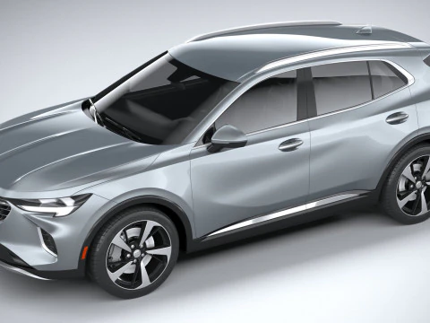 Buick Envision 2021 3D Model
