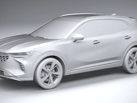 Buick Envision 2021 3D Model