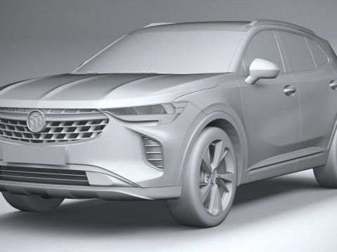 Buick Envision 2021 Modèle 3D