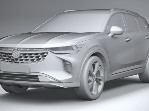 Buick Envision 2021 3D Model