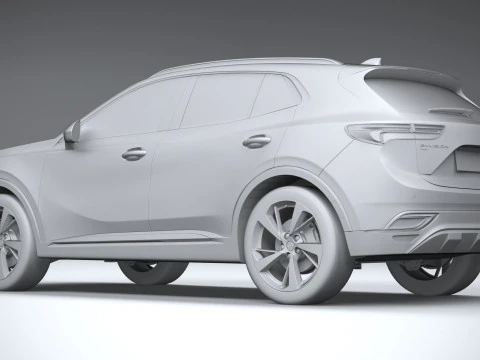 Buick Envision 2021 3D Model